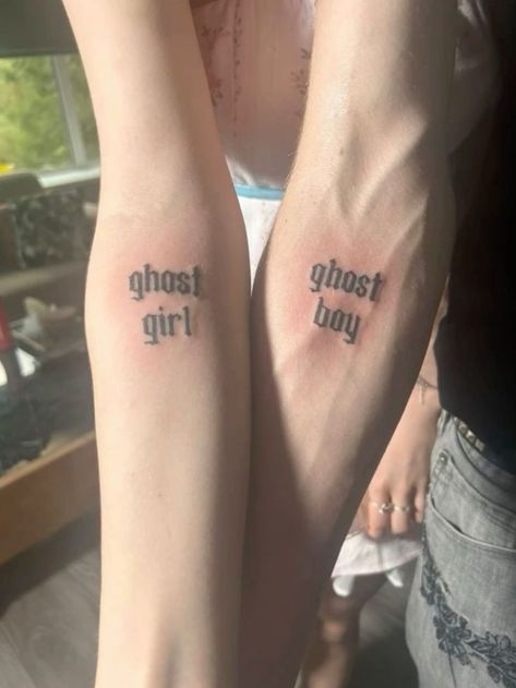 Lil Peep Matching Tattoos, Ghost Girl Tattoo Lil Peep, Ghost Girl Lil Peep, Peeps Tattoo, Lil Peep Tattoo, Lil Peep Lyrics, Emo Tattoos, Ghost Tattoo, Hand Doodles