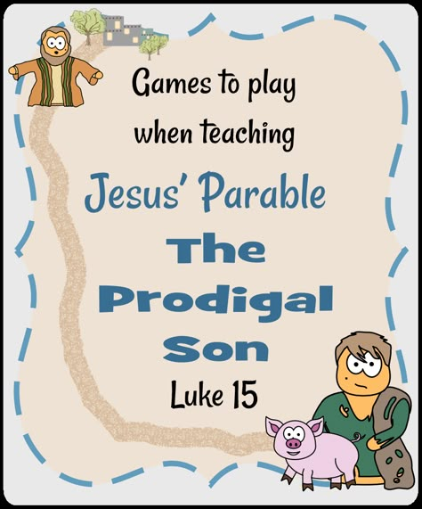 Prodigal Son Preschool Activities, The Lost Son Bible Story, Parable Of The Prodigal Son Activities, The Lost Son Craft Preschool, Parable Of The Prodigal Son Craft, Prodigal Son Craft Sunday School, Luke 15 11 32 Prodigal Son Craft, Prodigal Son Object Lesson, Prodigal Son Preschool