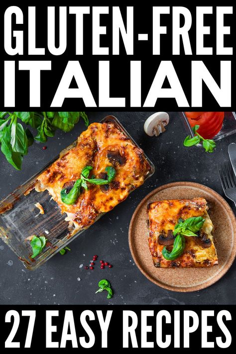 Gluten Free Italian Recipes Dinners, Italian Recipes Gluten Free, Gluten Free Italian Casserole, Gf Italian Recipes, Vegan Gluten Free Italian Recipes, Italian Gluten Free Recipes, Ground Italian Sausage Recipes Gluten Free, Tallerine Recipe, Gluten Free Egg Free Recipes