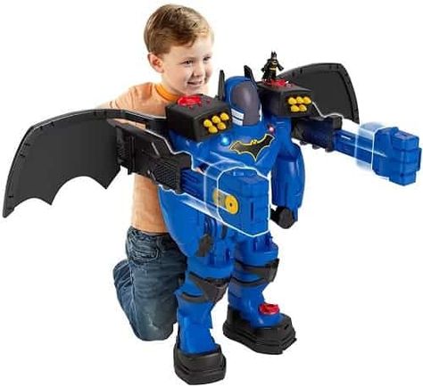 The Imaginext DC Super Friends Batbot Xtreme is one of the most epic, awesome Batman toys ever made. Check out this review to learn all about it! Batman Toys For Kids, Batman Toys, Batman Figures, Mattel Shop, Super Friends, Toys Uk, Holiday Toys, Fisher Price Toys, Newborn Toys