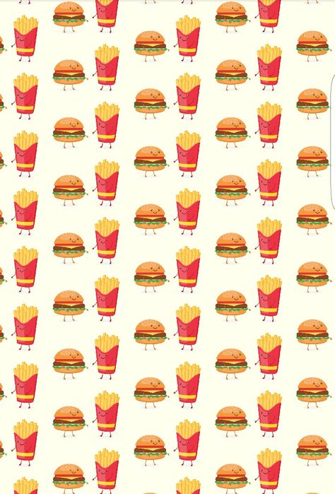 Fries Background, Fries Wallpaper, Cute Food Wallpaper, Mcdonalds Gift Card, Burger Places, Cartoon Food, Vintage Flowers Wallpaper, Burger And Fries, Food Wallpaper