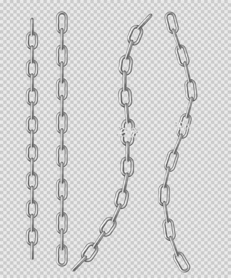 Necklace Chain Drawing, Chain Drawing Reference, Chain Necklace Drawing, Chain Tattoo Men, Chains Illustration, Chain Sketch, Chain Projects, Chain Vector, Chain Drawing