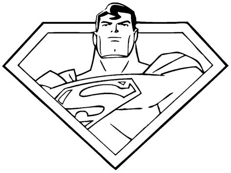 Superman Coloring Pages ⋆ coloring.rocks! Superman Coloring Pages, Inside Out Coloring Pages, Superman Drawing, Superman Pictures, Batman Coloring Pages, Superhero Coloring Pages, Superhero Coloring, Superman Logo, Coloring Pages For Boys