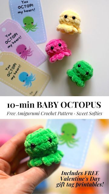 Knit Plushies, Micro Amigurumi, Amigurumi Keychains, Toys Quotes, Crochet Figures, Octopus Crochet Pattern, Quick Crochet Projects, Baby Octopus, Drawing Toys