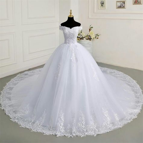 https://s.click.aliexpress.com/e/_EQOz48T Pure White Wedding, Wedding Dresses 2023, White Wedding Gown, White Wedding Gowns, Bridal Ball Gown, Dresses 2023, White Bridal, New Classic, Pure White