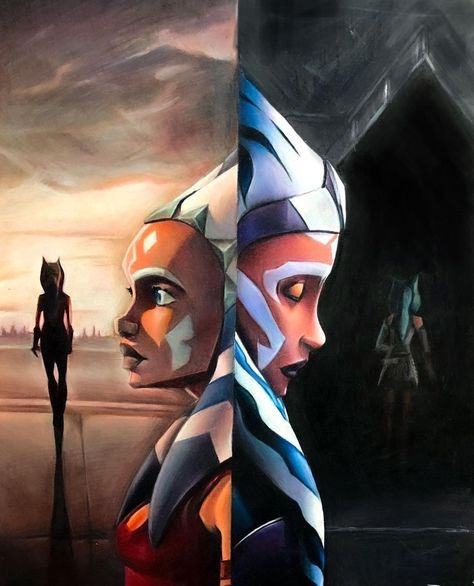 Ahsoka Rebels Art, Dark Ahsoka, Ashoka Star Wars, Starwars Rebels, Clone Wars Ahsoka, Star Wars Ahsoka, Star Wars Drawings, Star Wars Outfits, Star Wars Women