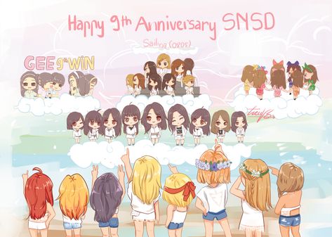 Snsd Fanart, Girls' Generation, Snsd Taeyeon, Best Kpop, Cartoon Character Design, Kpop Fanart, Girls Generation, Kpop Girl Groups, Kpop Girls