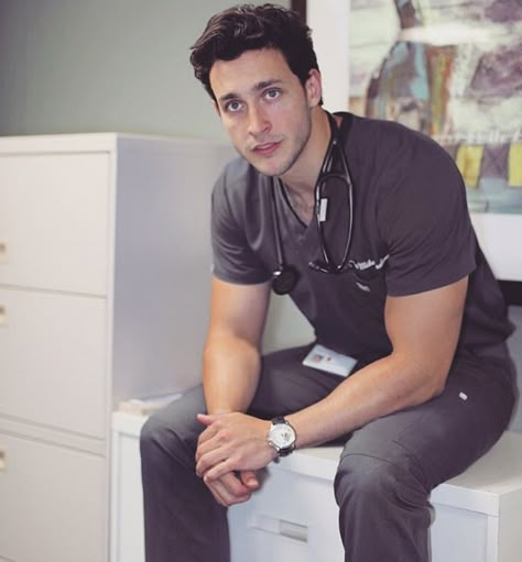 Hot Male Doctors In Scrubs, Man In Scrubs Aesthetic, Hot Doctor Male Aesthetic, Male Nurse Aesthetic, Doctor Lifestyle, Mikhail Varshavski, Medical Scrubs Men, Dr Mike Varshavski, Mike Varshavski