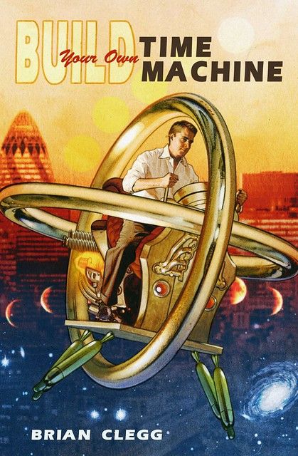 Train Illustration, The Time Machine, Science Fiction Books, Sci Fi Books, Flying Saucer, Pulp Art, Science Fiction Art, Retro Futuristic, Time Machine