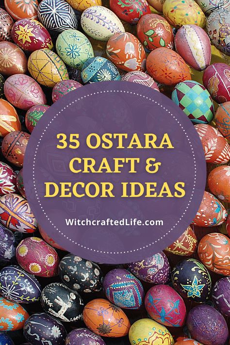 35 Wonderful Ostara Crafts, DIY Projects, and Décor Ideas for The Spring Equinox | Witchcrafted Life Ostara Kids Activities, Ostara Decorations Diy Crafts, Ostara Basket Ideas, Witchy Spring Decor, Ostara Kids Crafts, Spring Witchcraft, Ostara Activities, Pagan Easter Ostara, Ostara Magic