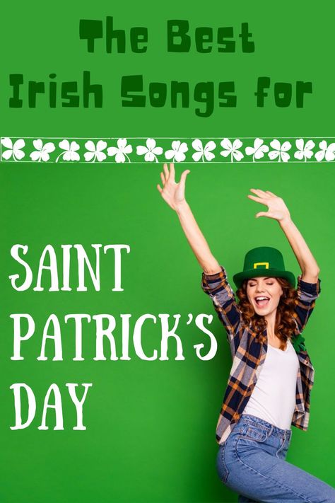 35 Irish Songs to Shamrock Out to for St. Patrick's Day #saintpatricksday #saintpatricksdaysongs #irishsongs #songideas #holidaysongs https://parade.com/1173873/jessicasager/irish-songs-st-patricks-day/ St Patricks Day Songs, Dj Playlist, Irish Artists, Irish Celebration, Irish Songs, Galway Girl, St Patricks Day Quotes, World Music Awards, Dolores O'riordan