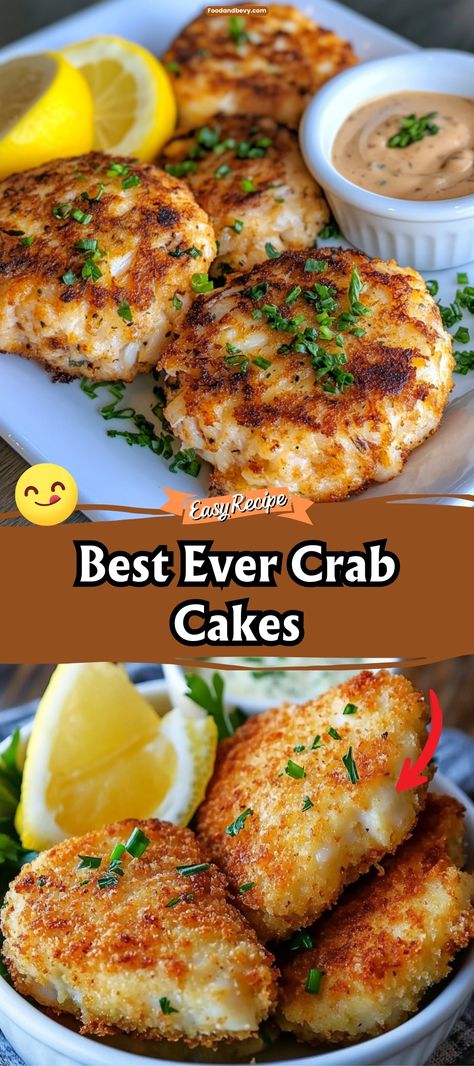 Best Ever Crab Cakes New Orleans Crab Cakes, Stuffed Crab Cakes, Crab And Corn Fritters, Dishes With Crab Meat, Surimi Crab Cakes, Gf Crab Cakes, Crab Cakes With Sauce, Air Fryer Crab Cakes Recipes, Seafood Cakes Recipes