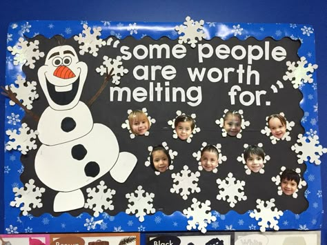 Olaf Frozen bulletin board Frozen Bulletin Board, December Bulletin Boards, Holiday Bulletin Boards, Christmas Bulletin Boards, January Bulletin Boards, Christmas Classroom Door, Winter Bulletin Boards, Christmas Bulletin Board, Preschool Bulletin