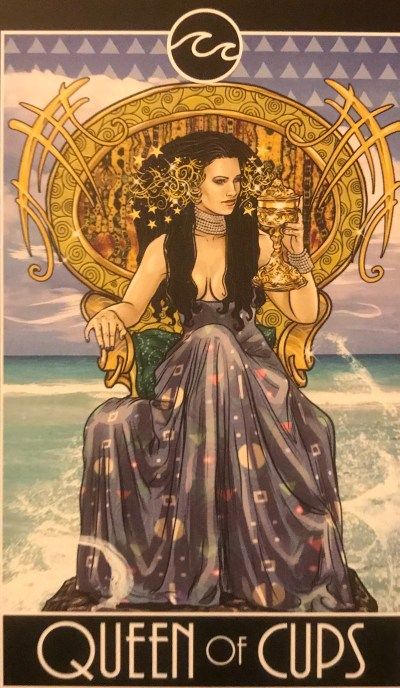 Card of the Day – Queen of Cups – Thursday, December 19, 2019 « Tarot by Cecelia Queen Of Cups Tattoo, Tarot Photoshoot, Ten Of Cups Tarot Art, Queen If Cups Tarot Meaning, Queen Of Cups Tarot Card, Three Of Cups Tarot, Queen Of Cups Tarot, Tarot Queen Of Cups, Cat Palace