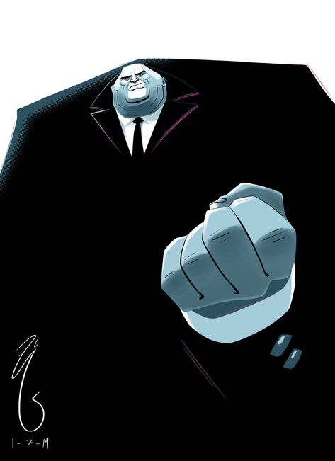 King Pin Spiderverse, Kingpin Fanart, Kingpin Spiderverse, Spiderverse Kingpin, Kingpin Art, Kingpin Marvel, Marvel Kingpin, Vampire Cowboy, Fanart Ideas