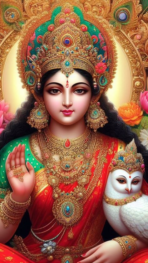 Ma Laxmi Images Hd, Kushmanda Devi Hd Images, Maa Parvati Goddesses, Laxmi Goddess Wallpapers Full Hd, Ma Laxmi Images, Maa Laxmi Hd Wallpaper, Mata Lakshmi, Lakshmi Mata, Devi Images Hd