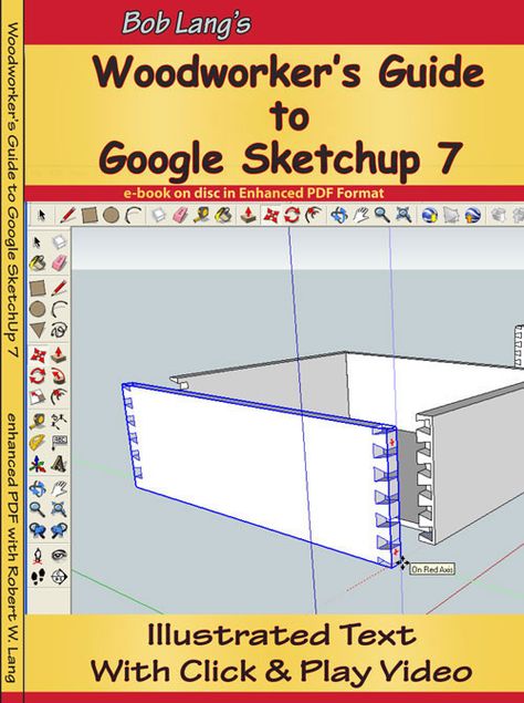 Sketchup Woodworking, Google Sketchup, Woodworking Books, 3d Cnc, Woodworking Magazine, Learn Woodworking, Woodworking Guide, Popular Woodworking, Wood Plans