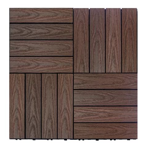 Wood Deck Tiles, Redwood Decking, Outdoor Deck Tiles, Raised Deck, Interlocking Deck Tiles, Deck Tiles, Deck Tile, Brick Exterior House, Cool Deck