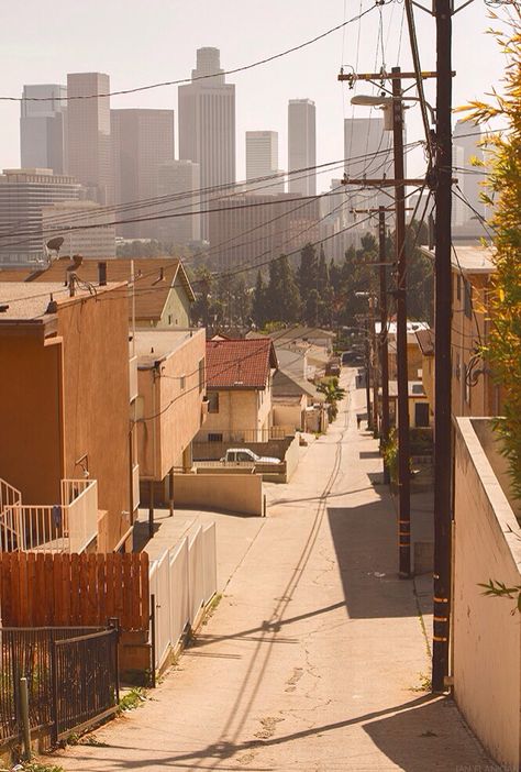 #los Angeles #la skyline #alley Los Angeles Aesthetic, Los Angeles Street, Los Angeles Neighborhoods, Looking For Work, City Of Angels, California Dreamin', California Dreaming, Cinematic Photography, Silver Lake