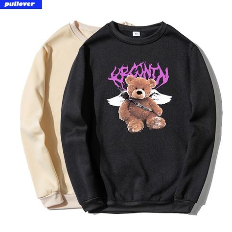 PULLOVEROFFICIAL Basic Sweater Crewneck Bear Wing Pria Wanita Fleece Sablon M - XXL Lengan Panjang Lucu Cute Oversize Tebal Distro Keren Original Jumbo Sweter Switer Sweatshirt Anak Cewek Cowok Cowo Cewe Perempuan Laki Laki Umur 10 12 Tahun https://shope.ee/30JEEc8ItC Activities With Friends, Image Application, Crewneck Men, Oversize Sweatshirt, Basic Sweater, Oversize Sweater, Basic Sweaters, Sweaters Crewneck, Shopping Items