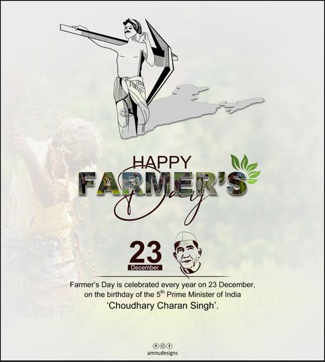 farmer day poster Farmers Day Poster Design, Farmers Day Poster, Farmers Day, Farmer, Poster Design, Birthday, Design