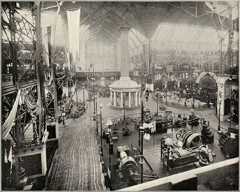 11 Vintage Photos from the 1893 World's Columbian Exposition | Mental Floss Bolton Lancashire, Columbian Exposition 1893, World's Columbian Exposition, Field Museum, Chicago History, Chicago City, White City, Food Hall, The Windy City