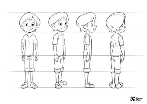 Cartoon Character Turnaround, Cartoon Character Model Sheet, Cartoon Model Sheet, Cartoon Human Drawing, Caracter Designer Cartoon, Character Turnaround Reference, Cartoon Turnaround, Animation Character Sheet, Model Sheets Character