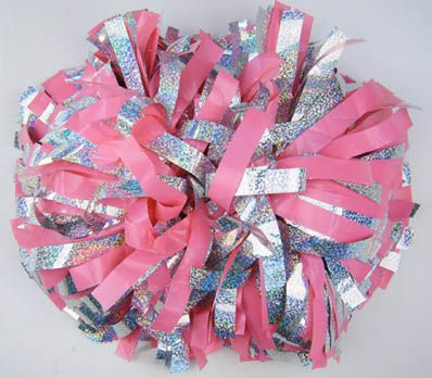 Pink and holographic silver available for $16 each pom poms Cheerleading Pom Pom, Pink Hydro Flask, Bedazzled Liquor Bottles, Cheerleading Pom Poms, Cheer Pom Poms, Cheer Captain, Pink Pom Poms, Princess Charm School, Pink Planner