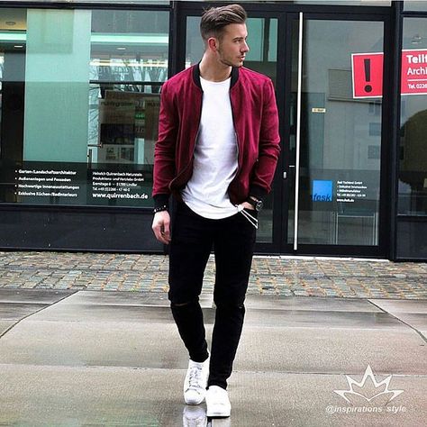 Awesome style inspiration by our friend @louisdarcis Outfit Tenis Blancos, Outfit Tenis, Mens Casual Outfits Summer, Outfit Styles, Men Jackets, Stylish Men Casual, Hipster Man, Outfit Formulas, Download Resume