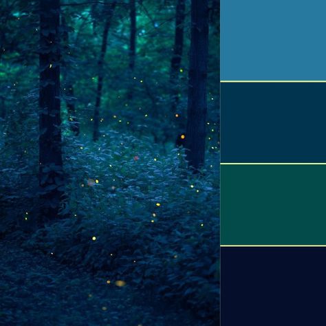 Midnight Green Color Palette, Teal Forest Aesthetic, Deep Blue And Green Aesthetic, Teal Blue Colour Palette, Navy And Emerald Color Palette, Dark Green Navy Blue Color Palette, Navy And Turquoise Bedroom, Navy Blue Hunter Green Color Palette, Deep Ocean Blue Color