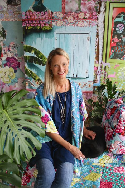 Meet the Pro:  Amy Butler Amy Butler Patterns, Amy Butler Fabric, My Core, Pumpkin Projects, Flower Quilts, Amy Butler, Core Beliefs, Scrap Material, Hello Kitty Wallpaper