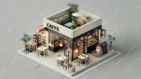 Premium Photo | Isometric model of coffee shop Minecraft Interior Ideas, Minecraft Interior, Apartment Layout, Stationery Templates, Event Food, Business Card Maker, Flyer Maker, Poster Maker, Card Banner