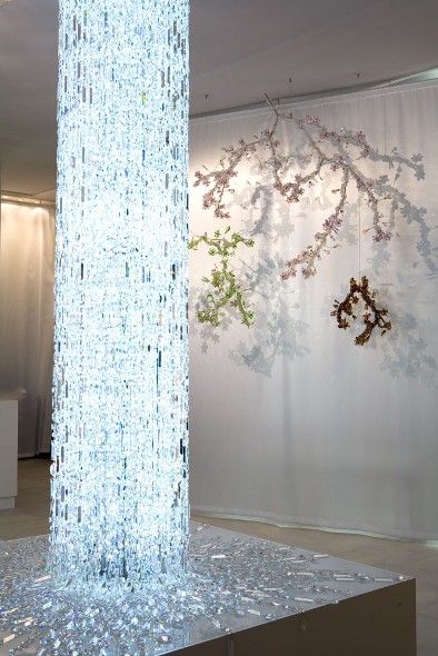 architecture swarovski | Cascade’ by Vincent Van Duysen contact The Lighting Diva to order! jem@thelightingdiva.com Crystal Pillar, Architecture Ideas, Crystal Figurines, Crystal Palace, Crystal Art, Sparkles Glitter, Anniversary Celebration, New Wall, Glass Sculpture