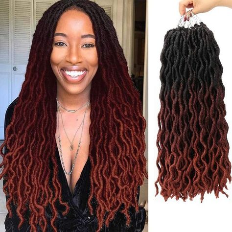 Short Curly Crochet Hair, Wavy Hair With Braid, Braids Dreadlocks, Hair Extensions For Black Women, Extensions For Black Women, Wavy Hair Overnight, Braided Dreadlocks, Synthetic Braiding Hair, Braiding Hair Extensions