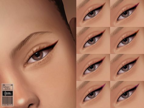 Sims 4 Cc Kylie Jenner Skin Overlay, S4cc Eyeliner, Sims 4 Custom Content Eyeliner, Sims 4 Uzzlang Cc, Sims 4 Cc Shoes Red Bottoms, Sims 4 Cc Townie, Sims 4 Cc Patreon Peircings, Sims 4 Women Accessories, Sims 4 Cc Puppy Eyeliner