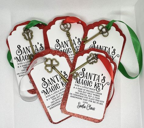 Cricut Crafts for Beginners & Free SVG Sharing | I just made some Santa Keys | Facebook Santas Magic Key, Crafts For Beginners, Santa Key, Santa's Magic Key, Magic Key, Free Svg, Christmas Magic, Cricut Crafts, Christmas Eve