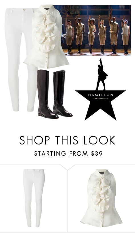 Hamilton Ensemble, Hamilton Costume, White Cotton Pants, White Ruffle Shirt, Real Leather Boots, Character Wardrobe, Twelfth Night, Ruffle Shirt, Girl Clothing