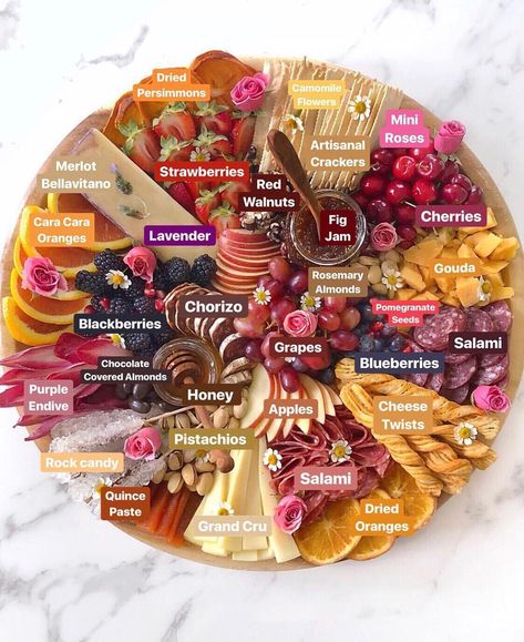 Meg Quinn on Instagram: “You asked for it... more labels! Here’s a closer look at The Mother’s Day board that could easily be re-created for something girly like a…” Cheese Twists, Fingerfood Party, Apples And Cheese, Charcuterie Platter, Charcuterie Board Ideas, Cheese Party, Charcuterie Cheese, Food Boards, Grazing Table