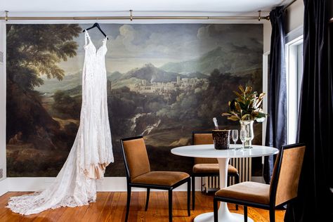 The 9 Best Bridal Suites You’ll Want to Spend All Day In | Brides Bridal Suite Room, Bridal Suite Decor, Palms Casino Resort, Function Hall, Patio Couch, Bridal Prep, Jacuzzi Outdoor, Backdrop Design, Salon Style