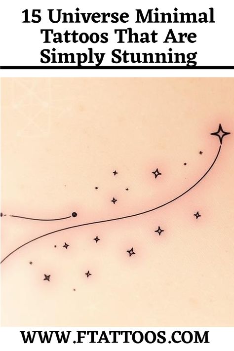 Curious about minimalist tattoos that beautifully capture the essence of the cosmos? Discover 15 stunning designs that might just inspire your next ink choice. Universe Tattoos, Golden Tattoo, Astrological Elements, Minimal Tattoos, Universe Tattoo, Constellation Tattoo, Galaxy Tattoo, Constellation Map, Intricate Tattoo