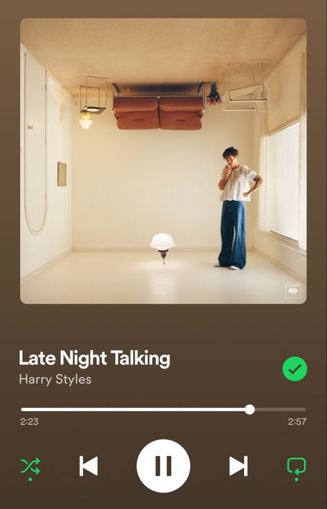 Late Night Talking, Harry Styles Songs, Style Lyrics, Late Night Talks, Night Aesthetic, My Eyes, Spotify Song, Late Night, Aesthetic Photo