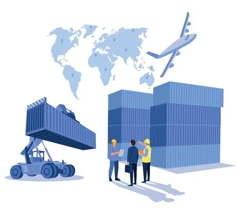 Import Icon, Ship Port, Cargo Plane, Container Truck, Cargo Ship, Cargo Shipping, Import Export, Bridge, Trucks