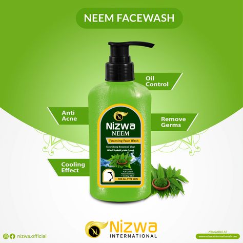 Face wash Beauty Products Face Wash Ads, Poster Cosmetic, Neem Face Wash, Amazon Aesthetic, Cosmetic Inspiration, Skin Care Products Design, Ads Banner, Hd Wallpapers For Pc, Cosmetic Creative