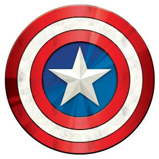 Avengers Classics - Captain America Brushed Shield Captain America Tattoo, Shield Drawing, Caption America, America Sign, Shield Icon, Captain America Shield, Think Geek, America Travel, Cool Drawings