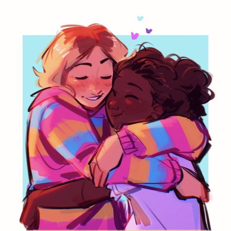 Darcy And Tara Fanart, Heartstopper Drawings, Noodles And Tea, Tara And Darcy, Splatoon Comics, Alice Oseman, Heart Stopper, I Love Your, Lgbt Art