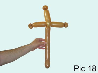 How to make balloon animals using 260's modeling balloons and balloon twisting techniques. Balloon Cross, Twisting Balloons, How To Make Balloon, Balloon Creations, Graduation Party Themes, One Balloon, Balloon Twisting, Balloon Sculptures, Christian Symbols