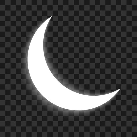 Vector crescent moon on tranparention ba... | Premium Vector #Freepik #vector #moon #moon #moon-illustration #good-night Crescent Illustration, Crescent Moon Drawing, Pixel Moon, Crescent Moon Illustration, Moon Vector Illustration, 3d Composition, Moon Vector, Moon Images, Moon Graphic