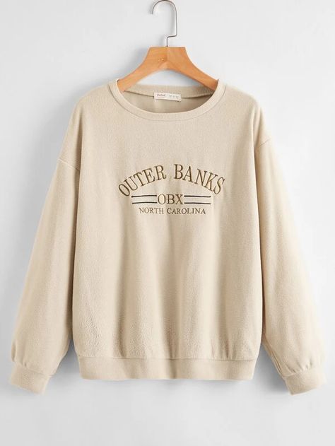 Beige sweatshirt with letters in a Beige print athleisure outfit Cute Athleisure Outfits, Sweatshirt Inspiration, Pretty Sweatshirts, Beige Shades, Athleisure Outfit, Beige Sweatshirt, Drop Shoulder Sweatshirt, Beige Outfit, Outfit Layout