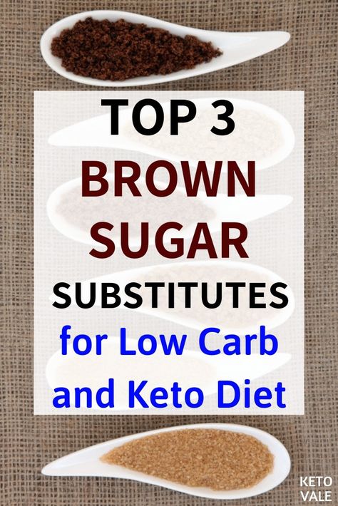 Looking for low-carb and keto-friendly sugar-free brown sugar alternatives for ketogenic diet? Check this list! #Stevia #MonkFruit #BrownSugar #Erythritol #Keto #KetoDiet #Ketosis #KetogenicDiet #ketosugarsubsitutes #sugarfreerecipes #sugarfree #Ketogenic #LowCarb #LowCarbDiet Substitute For Brown Sugar, Brown Sugar Replacement, Sugar Alternatives, Sugar Substitute, Sugar Free Recipes, Low Carb Desserts, No Carb Diets, Keto Diet Plan, Low Carb Keto