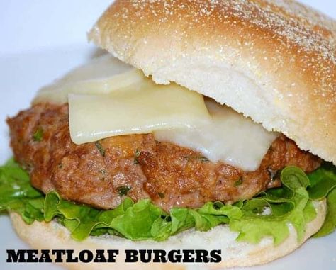 Meatloaf Burgers Recipe